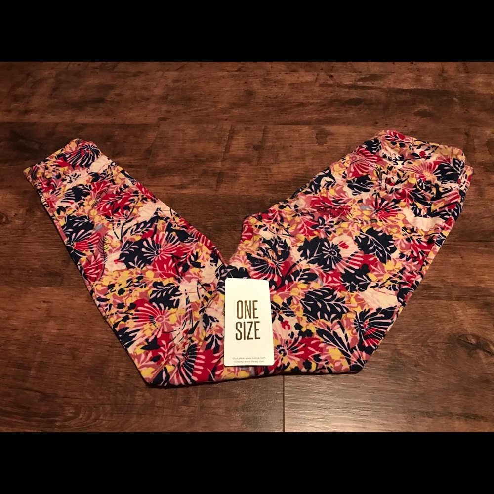 Floral LuLaRoe Leggings